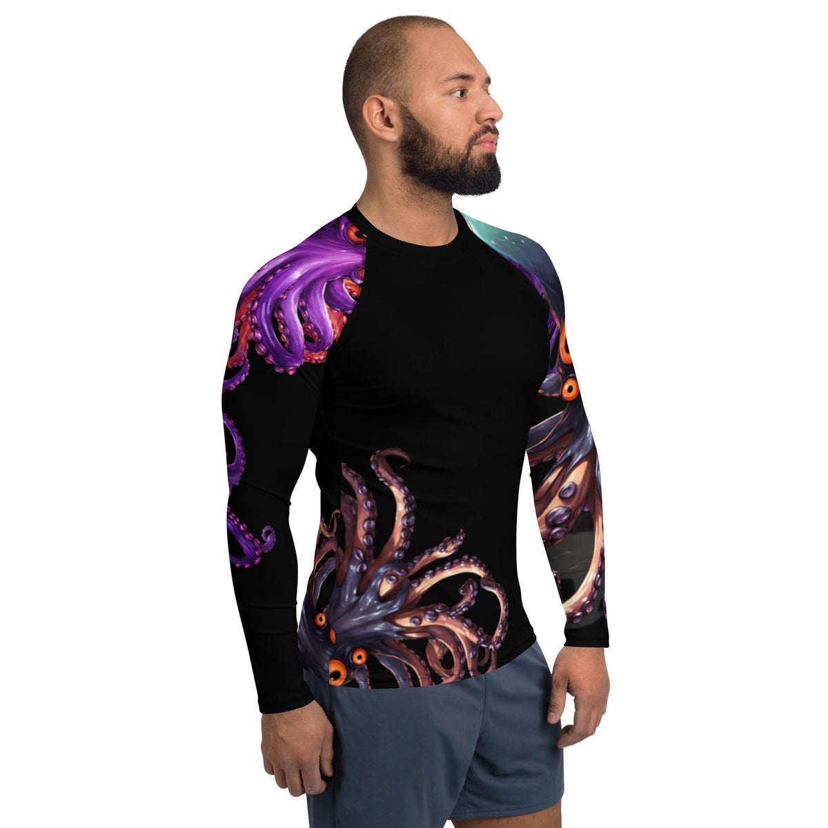 Evolution Octopus - Long Sleeve Unisex Rash Guard Sun Protection UPF 50+