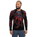 Black and Red Octopus 2 - Long Sleeve Unisex Rash Guard Sun Protection UPF 50+
